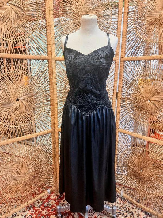 Vintage 1980s Maxi Dress - Yatva