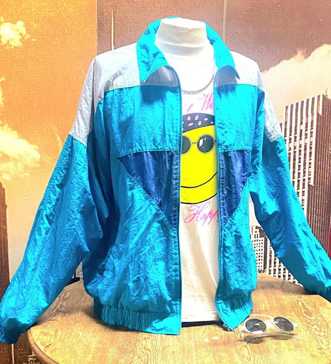 Vintage 1980's Port LiQue Windbreaker Jacket - Yatva