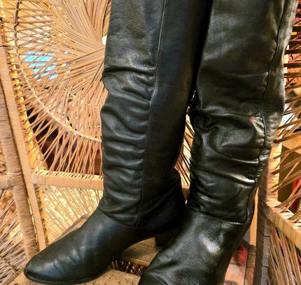 Vintage 1980s Pull up Boots - Yatva