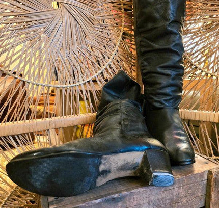 Vintage 1980s Pull up Boots - Yatva