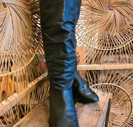 Vintage 1980s Pull up Boots - Yatva
