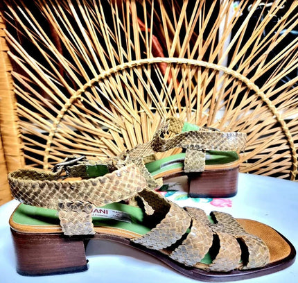 Vintage 1980s Romani Fratelli Sandals - Yatva