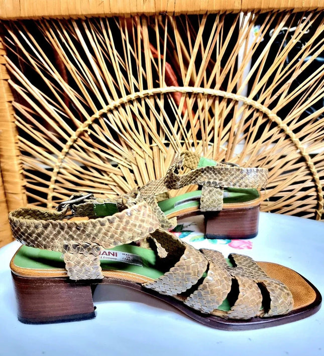 Vintage 1980s Romani Fratelli Sandals - Yatva