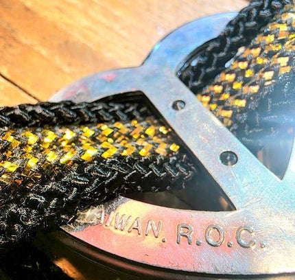Vintage 1980's Rope Belt - Yatva