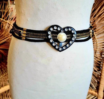 Vintage 1980's Rope Belt - Yatva