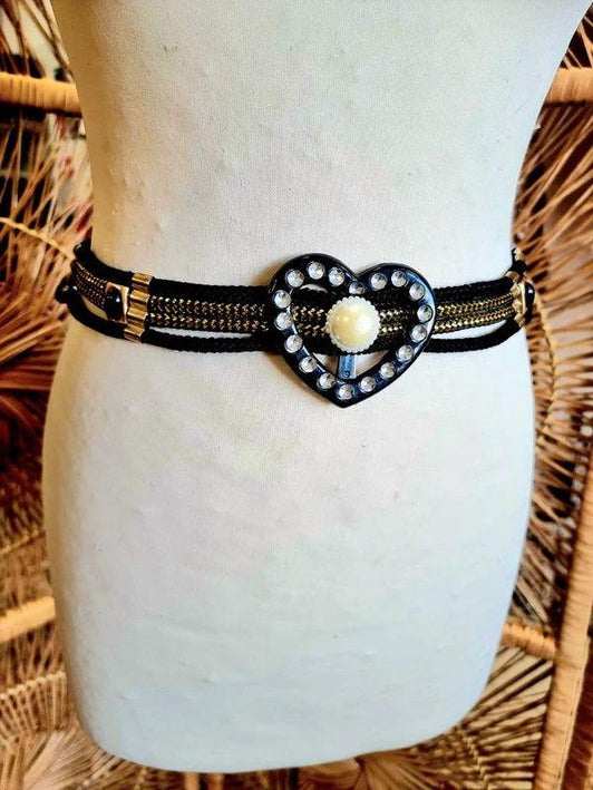 Vintage 1980's Rope Belt - Yatva