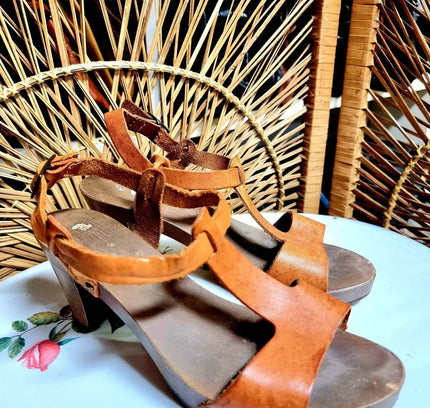 Vintage 1980s Sandal Shoes - Yatva