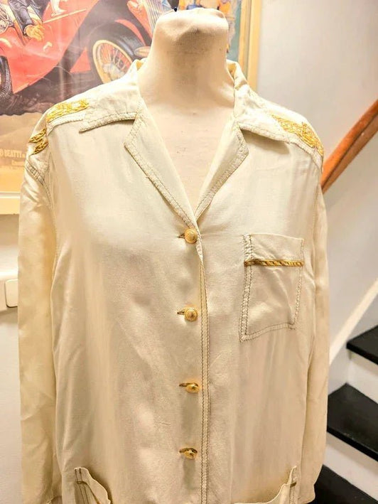 Vintage 1980´s Silk RoccoBarocco Shirt - Yatva