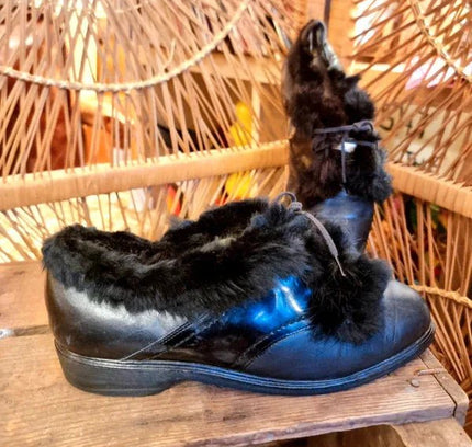 Vintage 1980s Spiess Modell Slip on Shoes - Yatva
