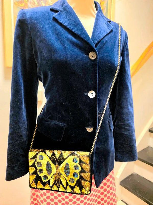 Vintage 1980's Talbots Velvet Jacket - Yatva