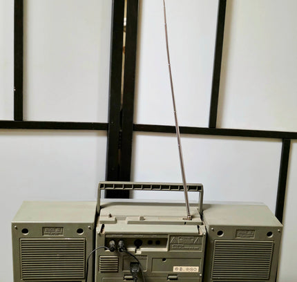 Vintage 1980s Toshiba RT-SX1 Boombox – Iconic "Say Anything" Stereo Radio Cassette Recorder - Yatva