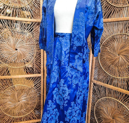 Vintage 1980's Two Piece Skirt Suit - Yatva