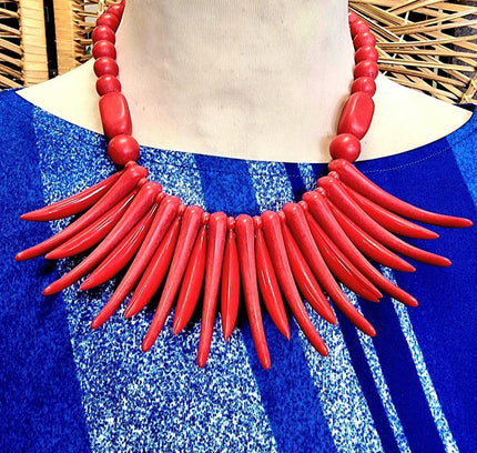 Vintage 1980s Unique Necklace - Yatva