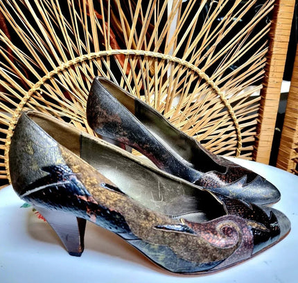 Vintage 1980's Valbrenta Shoes - Yatva