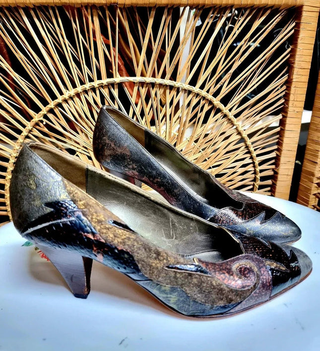 Vintage 1980's Valbrenta Shoes - Yatva