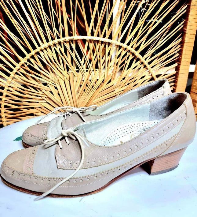 Vintage 1980s Van Bommel Brogues - Yatva