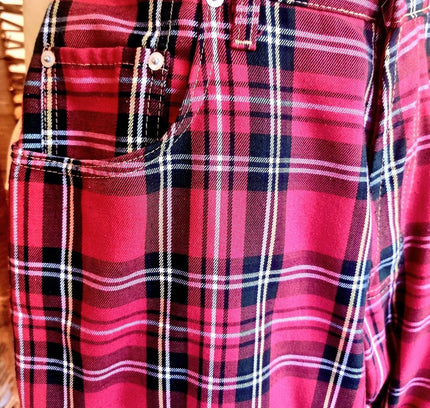 Vintage 1980´s Zumo Tartan Shorts - Yatva