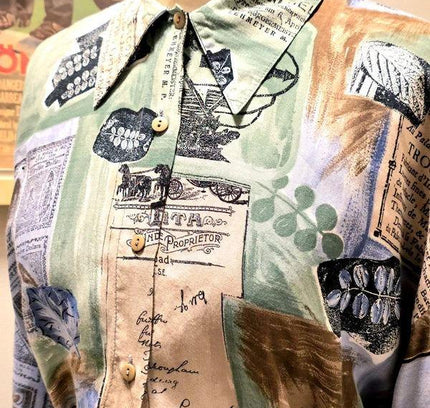 Vintage 1990's Print Shirt - Yatva
