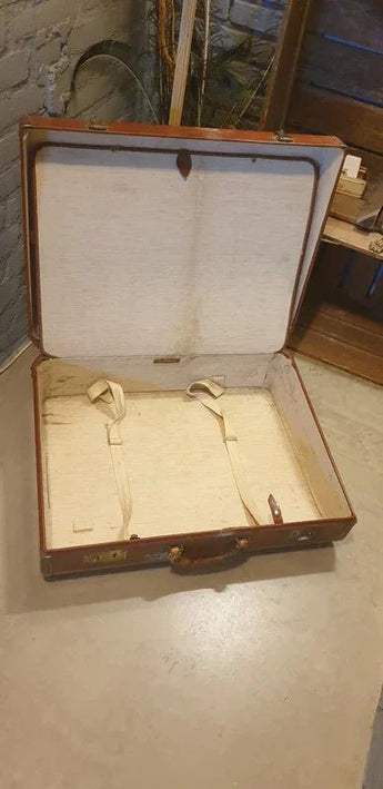 Vintage 40s / 50s 'Victor Luggage' Suitcase - Yatva