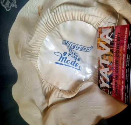 Vintage 40´s / 50´s Wildleder Fedora Hat - Yatva