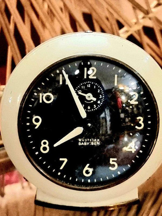 Vintage 40's Westclox Baby Ben wind up Alarm Clock - Yatva