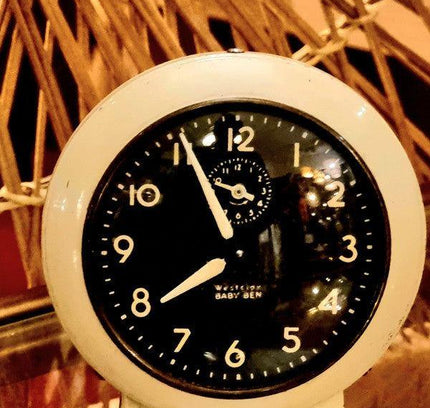 Vintage 40's Westclox Baby Ben wind up Alarm Clock - Yatva