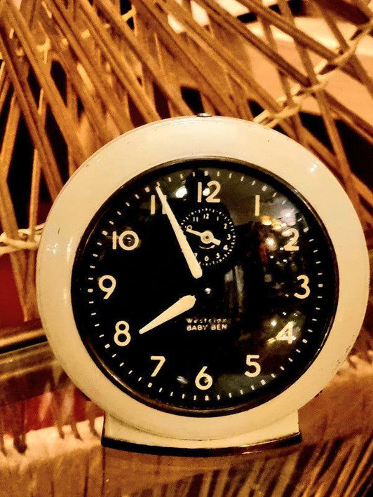 Vintage 40's Westclox Baby Ben wind up Alarm Clock - Yatva