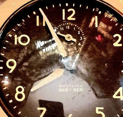 Vintage 40's Westclox Baby Ben wind up Alarm Clock - Yatva