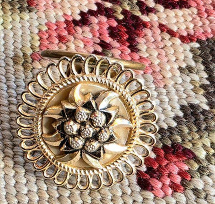 Vintage 50s / 60s Celluloid Scarf Clip - Yatva