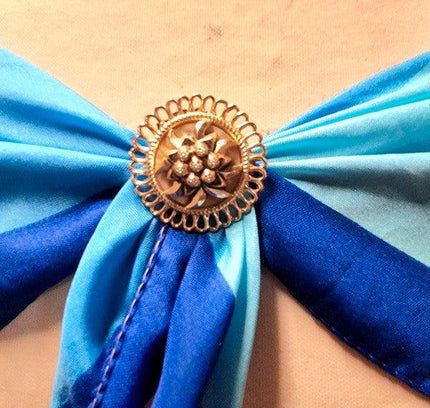 Vintage 50s / 60s Celluloid Scarf Clip - Yatva