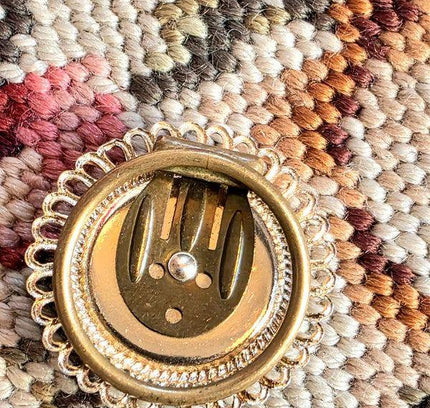 Vintage 50s / 60s Celluloid Scarf Clip - Yatva