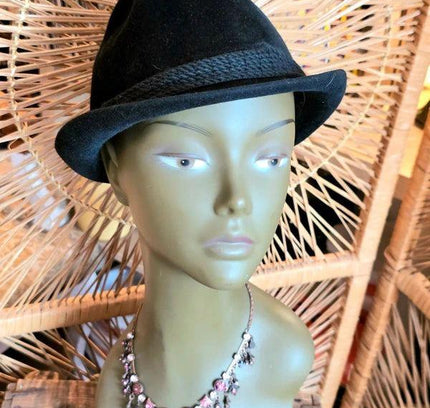 Vintage 50s / 60s Fedora Quality Deluxe Hat - Yatva