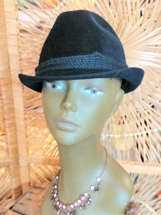 Vintage 50s / 60s Fedora Quality Deluxe Hat - Yatva