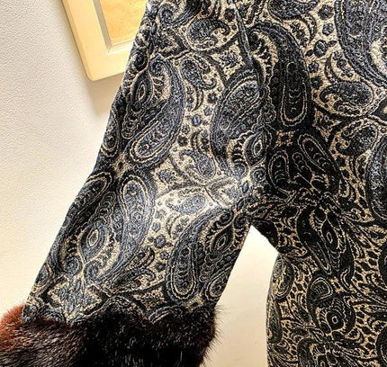 Vintage 50's / 60's Heros Jacquard Dress - Yatva