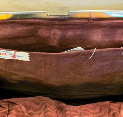 Vintage 50s / 60s Karim De Paris Leather Hand Bag - Yatva