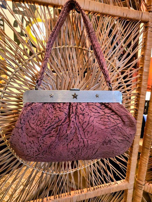 Vintage 50s / 60s Karim De Paris Leather Hand Bag - Yatva
