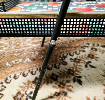 Vintage 50s / 60s Kitsch Cake / Serving Tray - Yatva