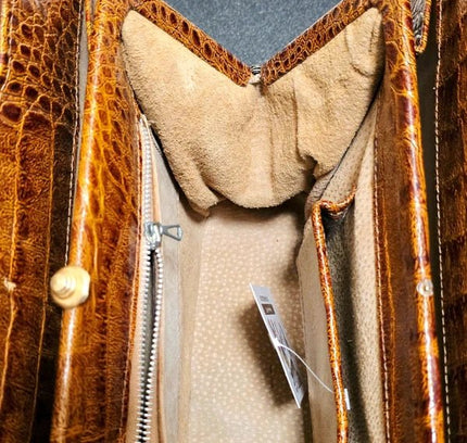 Vintage 50's / 60's Leather Handbag - Yatva