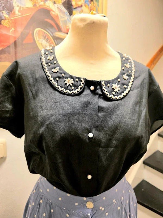 Vintage 50's / 60's Top - Yatva