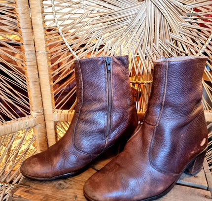 Vintage 50's / 60's Work Ankle Boots - Yatva