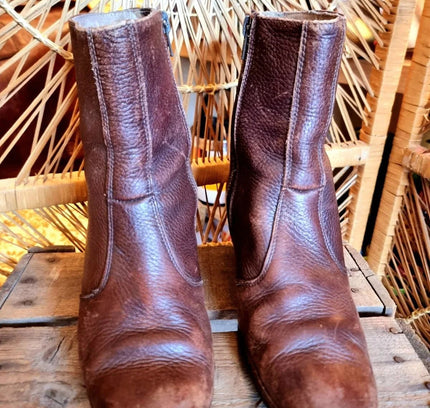 Vintage 50's / 60's Work Ankle Boots - Yatva