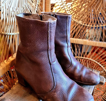 Vintage 50's / 60's Work Ankle Boots - Yatva