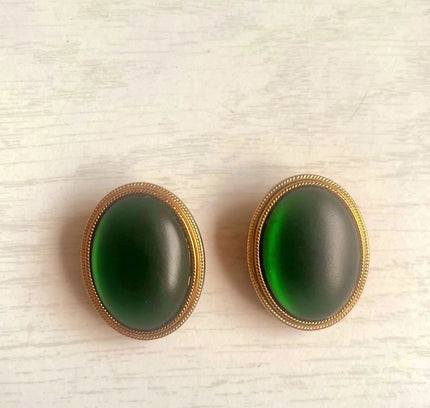 Vintage 50's Clip - Ons Earrings - Yatva