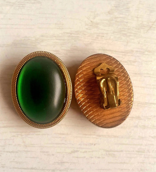 Vintage 50's Clip - Ons Earrings - Yatva