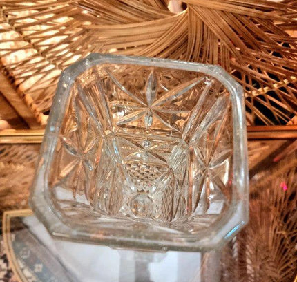 Vintage 50's Glass Vase - Yatva