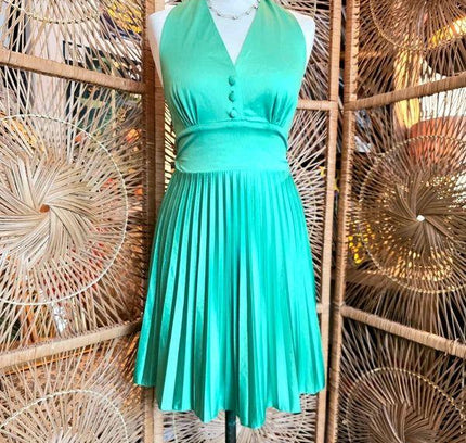 Vintage 50's Halterneck Dress - Yatva