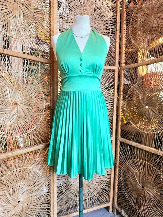 Vintage 50's Halterneck Dress - Yatva