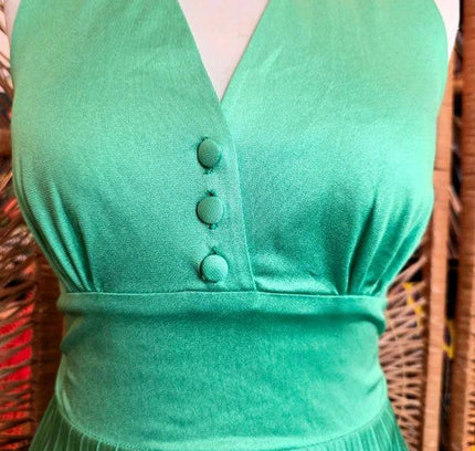 Vintage 50's Halterneck Dress - Yatva
