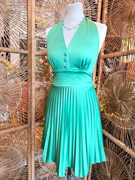 Vintage 50's Halterneck Dress - Yatva