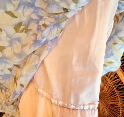 Vintage 50s Hand Made Floral Dress - Yatva